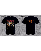 Avenged Sevenfold - Red Logo and Band (T-Shirt)
