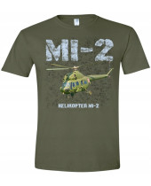Army Collection - Mi-2 Helicopter (tričko)