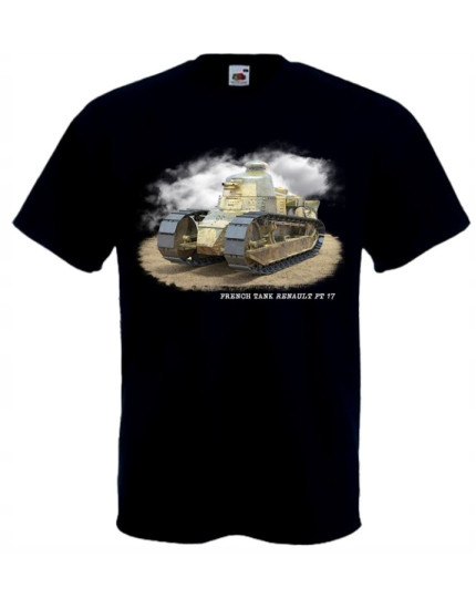 Army Collection - French Tank Renault FT 17 (tričko) obrázok 1
