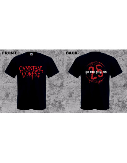 Cannibal Corpse - 25 Years (T-Shirt) obrázok 1