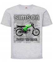Drive Collection - Simson Born to Ride (tričko)