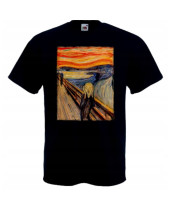 Art Icons Collection - Edvard Munch Krik (tričko)