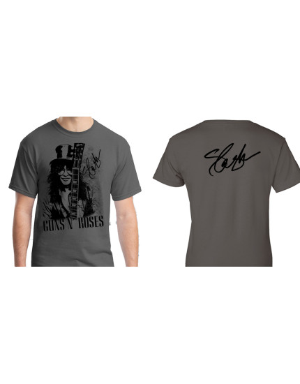 Guns N Roses - Slash (Anthracite) (T-Shirt) obrázok 1