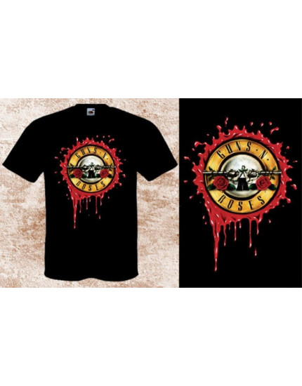 Guns N Roses - Bloody Classic Logo (T-Shirt) obrázok 1