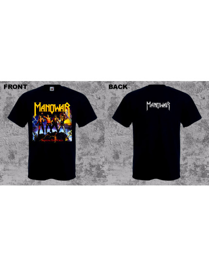 Manowar - Fighting the World (T-Shirt) obrázok 1
