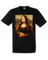 Art Icons Collection - Mona Lisa Mask (tričko)