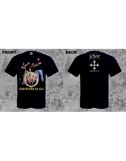 Slayer - God Hates Us All Band (T-Shirt) obrázok 1