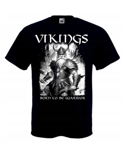 Vikings - Born to Be Warrior (tričko) obrázok 1