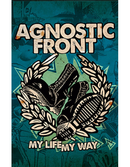Agnostic Front - My Life My Way (vlajka) obrázok 1