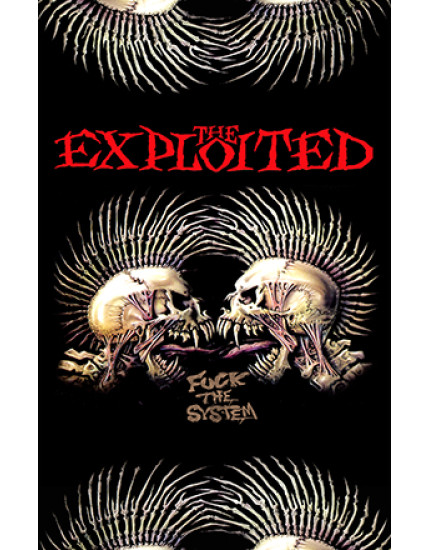 Exploited - Fuck the System (vlajka) obrázok 1