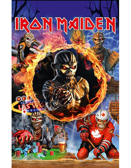 Iron Maiden - Eddie Mix (vlajka) obrázok 1