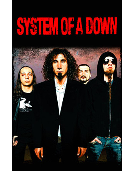 System of a Down - Band (vlajka) obrázok 1
