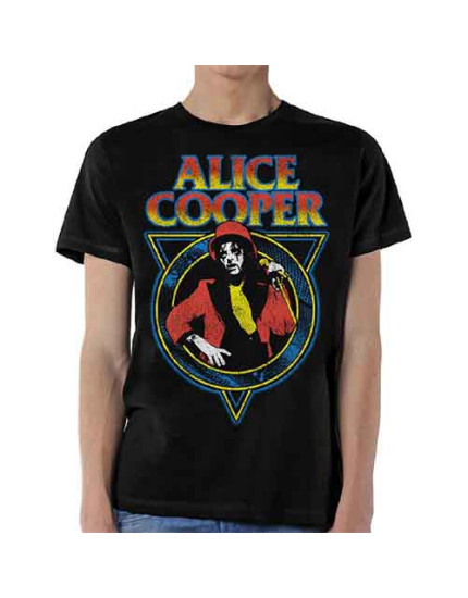 Alice Cooper - Snake Skin (Black) (tričko) obrázok 1