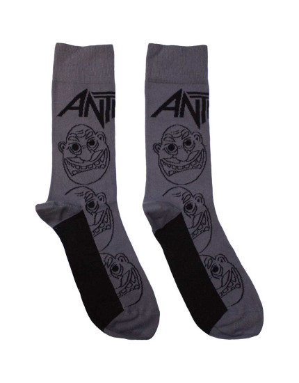 Anthrax - Faces Pattern Monochrome (EU 39-45) (ponožky) obrázok 1