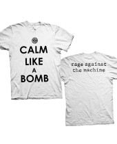 Rage Against The Machine - Calm Like A Bomb (Back Print) (tričko)
