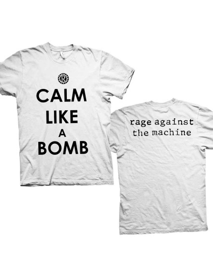 Rage Against The Machine - Calm Like A Bomb (Back Print) (tričko) obrázok 1