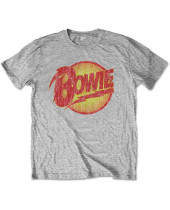 David Bowie - Vintage Diamond Dogs Logo (Heather Grey) (detské tričko)