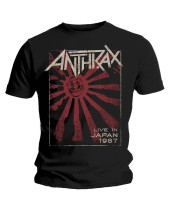Anthrax - Live in Japan (Black) (tričko)