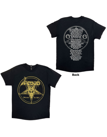 Venom - Welcome To Hell (Back Print) (tričko) obrázok 1