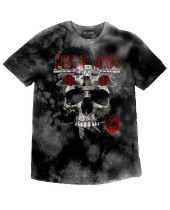 Guns N Roses - Flower Skull (Grey) (detské tričko)