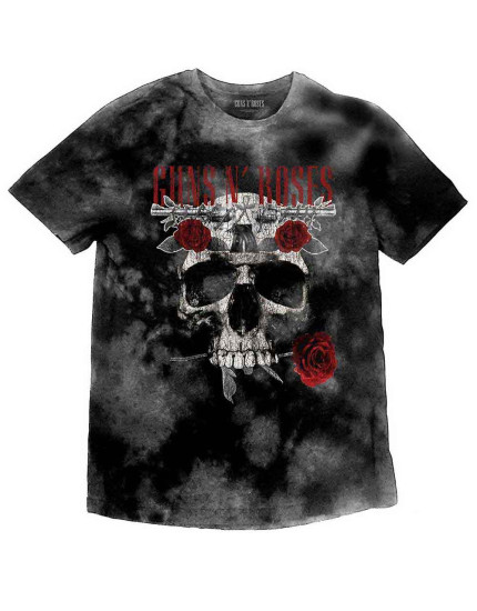 Guns N Roses - Flower Skull (Grey) (detské tričko) obrázok 1