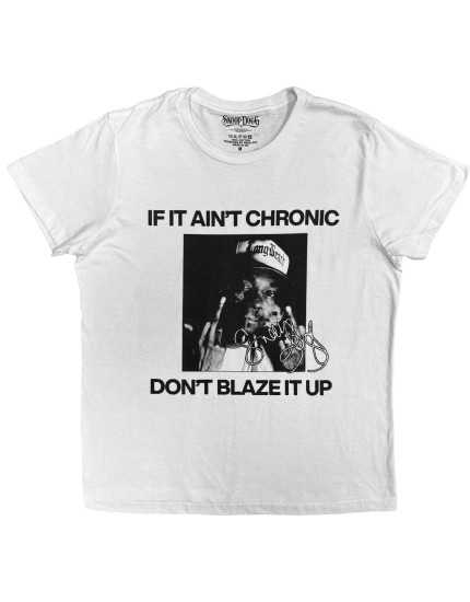Snoop Dogg - Chronic Signature (White) (tričko) obrázok 1
