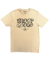 Snoop Dogg - Lettering Mash Up (Sand) (tričko)