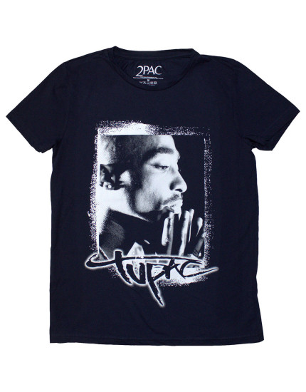 Tupac - Spray Photo (dámske tričko) obrázok 1