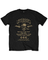 Avenged Sevenfold - Seize the Day (Black) (tričko)