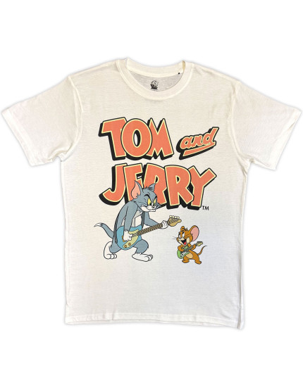 Tom and Jerry - Playing Guitar (tričko) obrázok 1