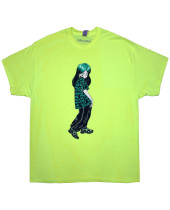 Billie Eilish - Anime Billie (Yellow) (tričko)