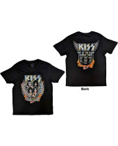 KISS - End Of The Road Wings (Back Print) (tričko)