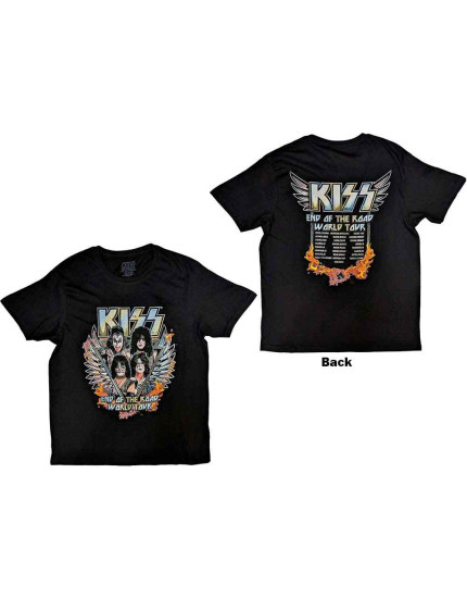 KISS - End Of The Road Wings (Back Print) (tričko) obrázok 1