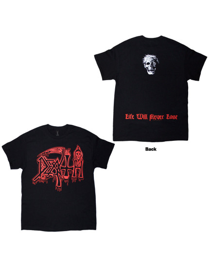Death - Life Will Never Last (Back Print) (tričko) obrázok 1