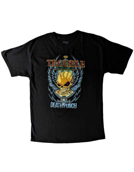 Five Finger Death Punch - Trouble (Black) (detské tričko) obrázok 1