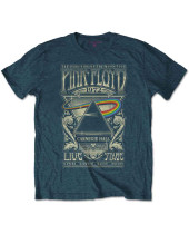 Pink Floyd - Carnegie Hall Poster (Denim Blue) (tričko)