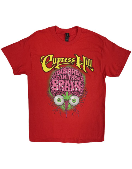 Cypress Hill - Insane In The Brain (Red) (tričko) obrázok 1