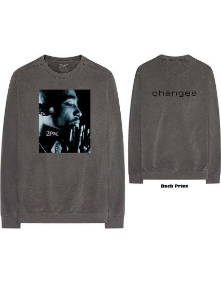 Tupac - Changes Side Photo (Back Print) (Long Sleeve) obrázok 1