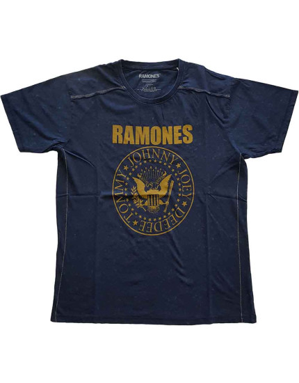 Ramones - Presidential Seal (Navy Blue) (Wash Collection) (tričko) obrázok 1