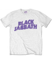 Black Sabbath - Wavy Logo (White) (detské tričko)