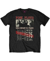 Pink Floyd - Knebworth 75 (Black) (tričko)