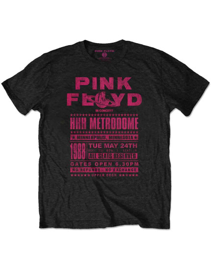 Pink Floyd - Metrodome 88 (Black) (tričko) obrázok 1