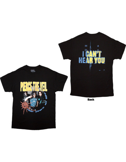 Pierce The Veil - I Cant Hear You (Back Print) (tričko) obrázok 1