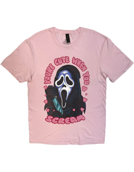 Ghostface - You Are Cute When You Scream (tričko)  obrázok 1