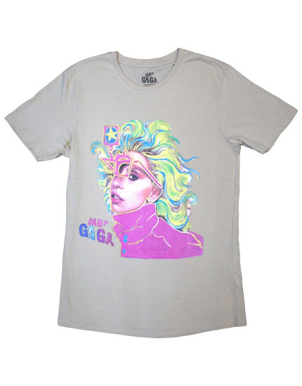 Lady Gaga - Colour Sketch (Natural) (tričko) obrázok 1