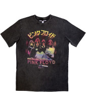 Pink Floyd - Japan Poster (Stone Wash) (tričko)