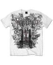 Avenged Sevenfold - Land of Cain (White) (tričko)