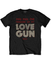 KISS - Pull The Trigger (Black) (tričko)