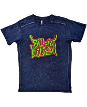 Billie Eilish - Graffiti (Navy Blue) (Wash Collection) (tričko)