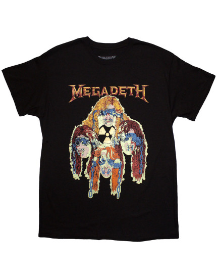 Megadeth - Nuclear Glowheads (Black) (tričko) obrázok 1